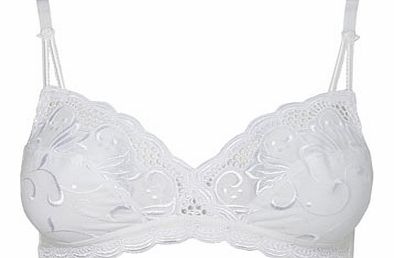 White Iris Non-Wired Bra, white 2303050306