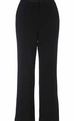 Bhs Womens Black Grograin Trouser, black 18910040137