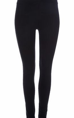 Bhs Womens Black Hotfix Legging, black 12031688513