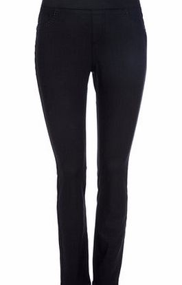 Bhs Womens Black Hotfix Pocket Jegging, black