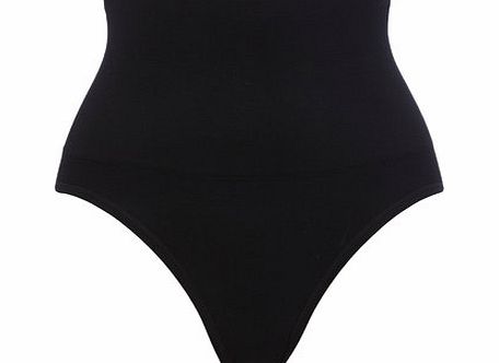 Womens Black Seamfree Shaping Brief, black