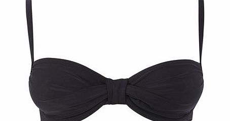 Womens Great Value Black Underwired Bikini Top,