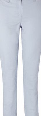 Bhs Womens Light Blue Cotton Twill Chino, light blue