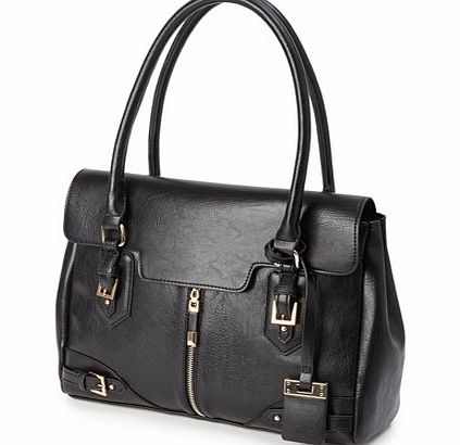 Womens Milan Flapover Bag, black 3118608513