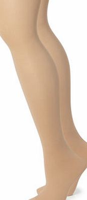 Bhs Womens Natural Tan 30 Denier Light Support