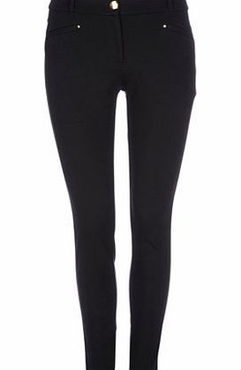 Bhs Womens Petite Nylon Ponte Tregging, black