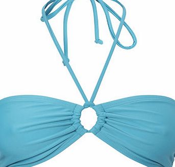 Bhs Womens Teal Great Value Plain Bandeau Bikini