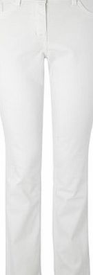 Bhs Womens White Slim Leg Jean, white 881540001