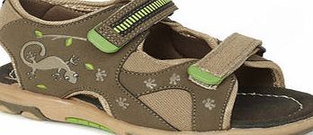 Bhs Younger Boys Camo Trekker Sandals, khaki