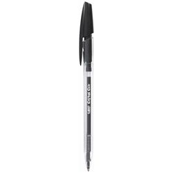 Cristal Clic Retractable Ball Pen Black