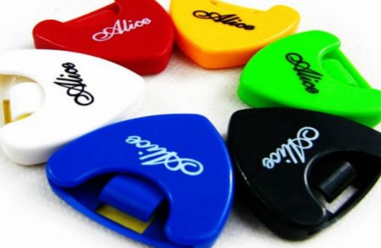 Big Bargain 1x Portable Plactic Guitar Pick Plectrum Holder Case Box