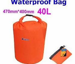 Big Bargain 40L Water Resistant Waterproof Dry Bag Canoe Floating Boating Kayaking Camping