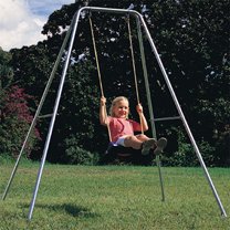 Big Bear deluxe galvanised single swing