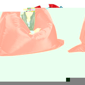 Bertha Bean Bag in Red