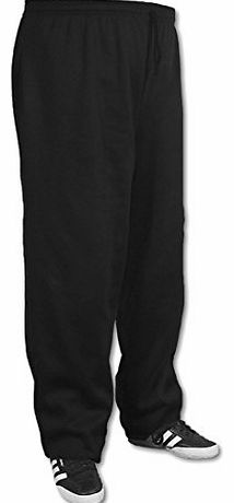 Big Mens Black Extra Tall Big Tee 38 inch IL Joggers (Straight Leg) L to 8xl, Size : 4XL