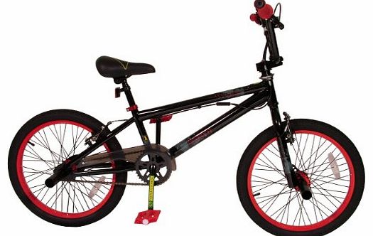 Bigfoot 20`` Bigfoot Avalanche Stunt style BMX 10`` frame Black and Red.