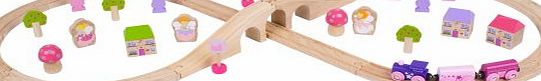 Bigjigs Rail BJT022 Fairy Figure of Eight Train Set