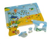 Bigjigs Toys Ltd Wooden Multi Layer Puzzle - Sealife - Bigjigs Toys