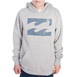 Billabong Boys Fade Out Hoody - Grey Heather