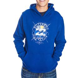 Boys Feature Hoody - Estate Blue