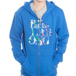 Boys Osmosis Zip Hoody - Blue Indigo