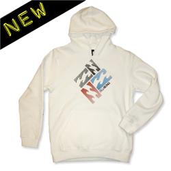 Boys Quadrant Hoody - White