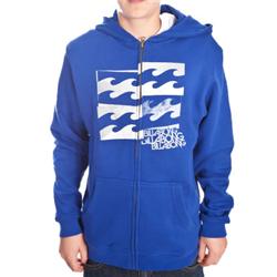 Billabong Boys Quadrant Zip Hoody - Electric Blue