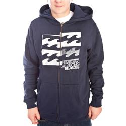 Billabong Boys Quadrant Zip Hoody - Navy