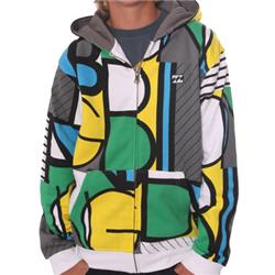 billabong Boys Reckoner Zip Hoody - White