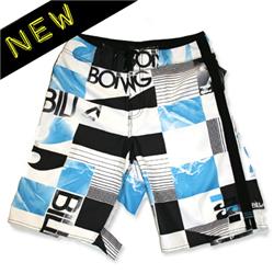 billabong Boys Squared Up Board Shorts - White