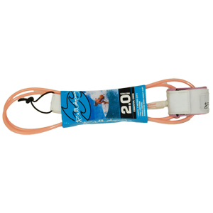 Ladies Billabong Airini 2m Cord Leash. White