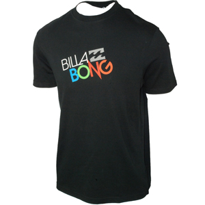 Mens Billabong Underground T-Shirt. Black