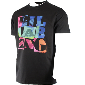 Mens Billabong Ransom T-Shirt. Black