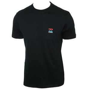 Mens Billabong Tension T-Shirt. Black