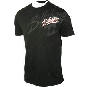 Mens Billabong Volt Tips T-Shirt. Black