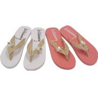 POPPY GIRLS FLIP FLOPS MIMOSA OR WHITE