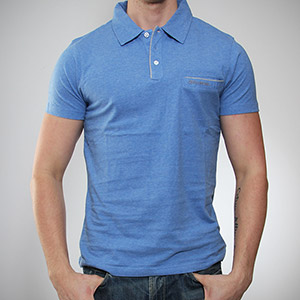 Star Polo shirt - Royal Heather