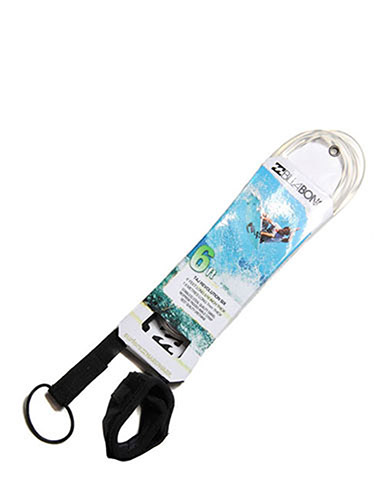 Taj Revolution 6ft Surf leash - Clear