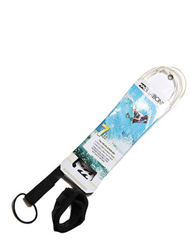 Taj Revolution 7ft Surf leash - Clear