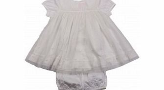 Billie Blush Toddler Girls Cream Net Dress office