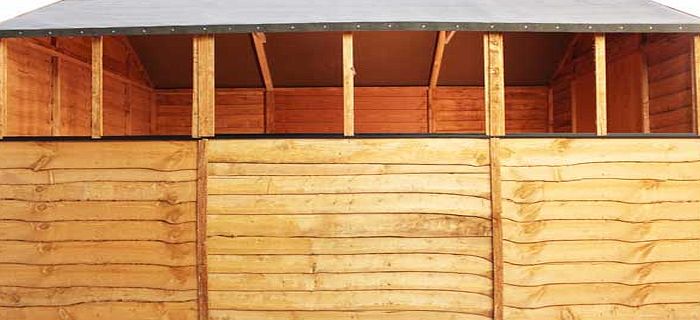 BillyOh Overlap (Apex) Wooden Garden Shed - 10 x