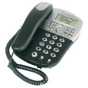 Binatone Caprice 500 Corded Telephone Black/Silver