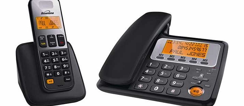 Binatone Concept 3505 Combo Telephone - Twin