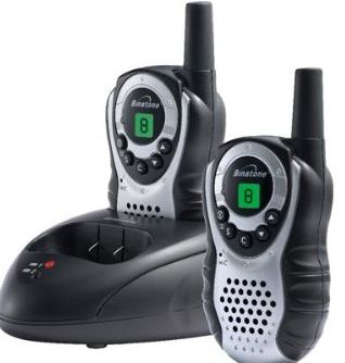 Latitude 150 Twin Walkie Talkie - Black/Silver