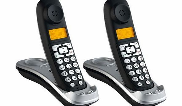 Binatone Lifestyle 1910 Twin Cordless Phone with Answer Machine