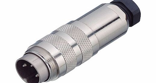 Binder 99 5126 15 07 Female Cable Mount Silver