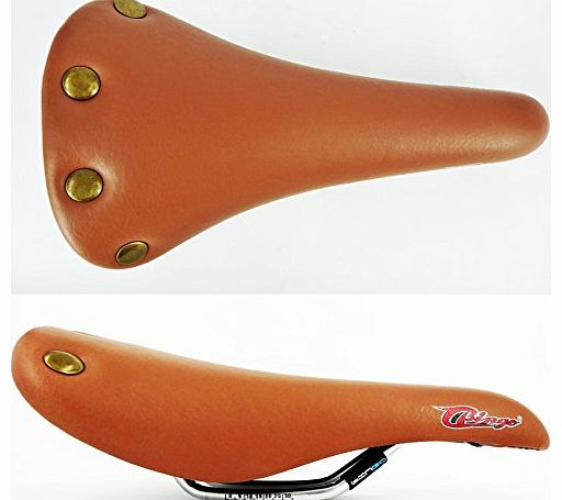 Bingo Light Weight Racing Fixie Gear BMX Bike Bicycle Saddle Seat Brown Saddle