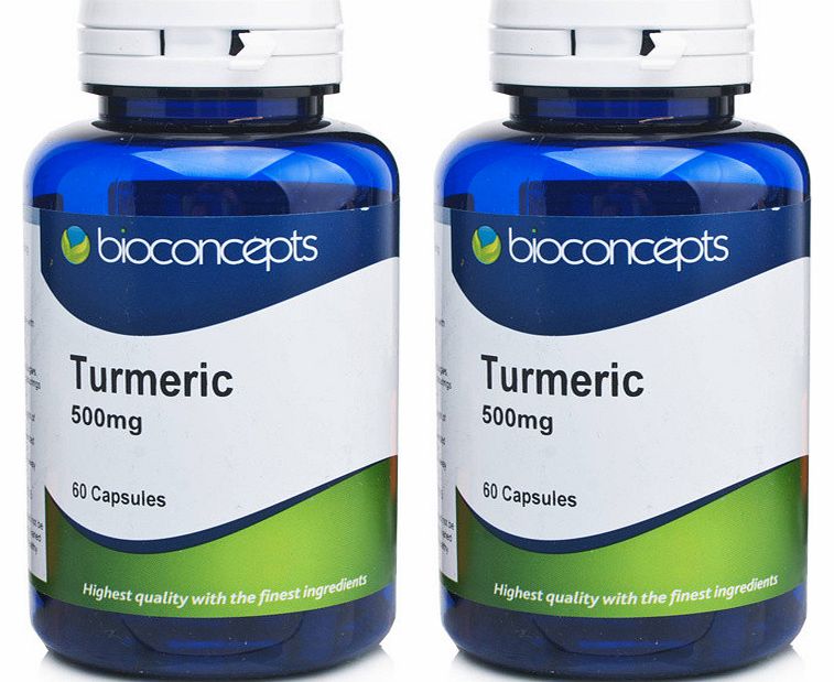 Bioconcepts Turmeric 500mg Capsules