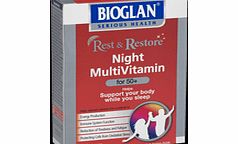 Bioglan Rest and Restore Night Multivitamin 50 