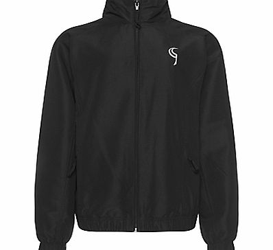 Birchwood High School Unisex Tracksuit Top, Black